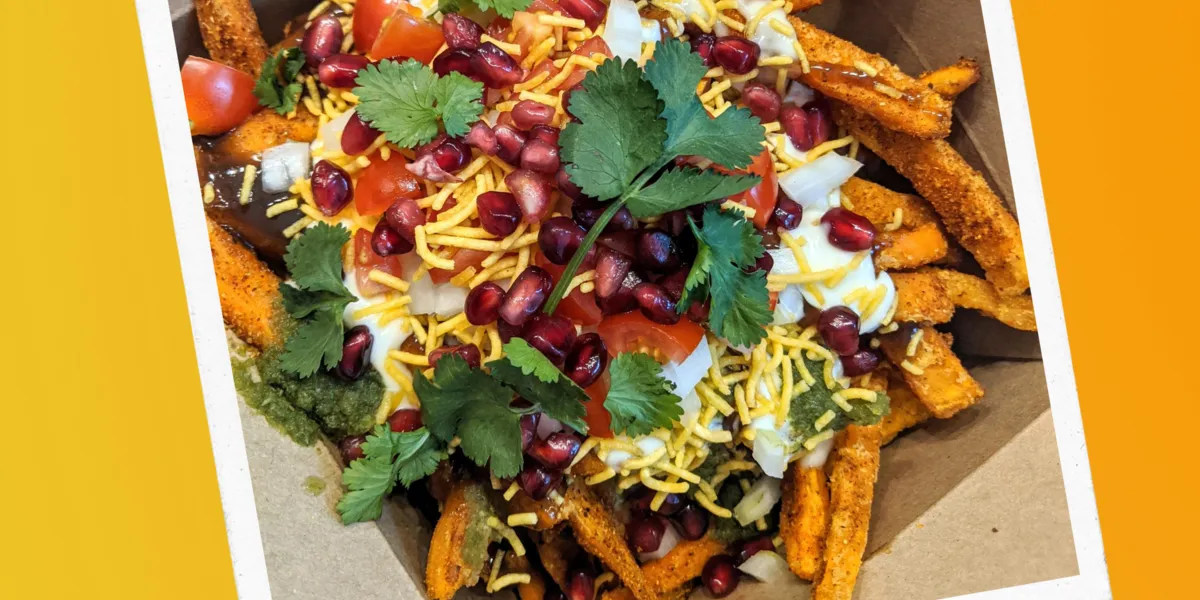 Sweet potato CHAAT fries