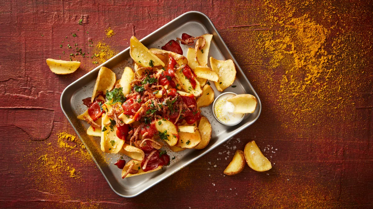 Dippin Bombay Currywurst