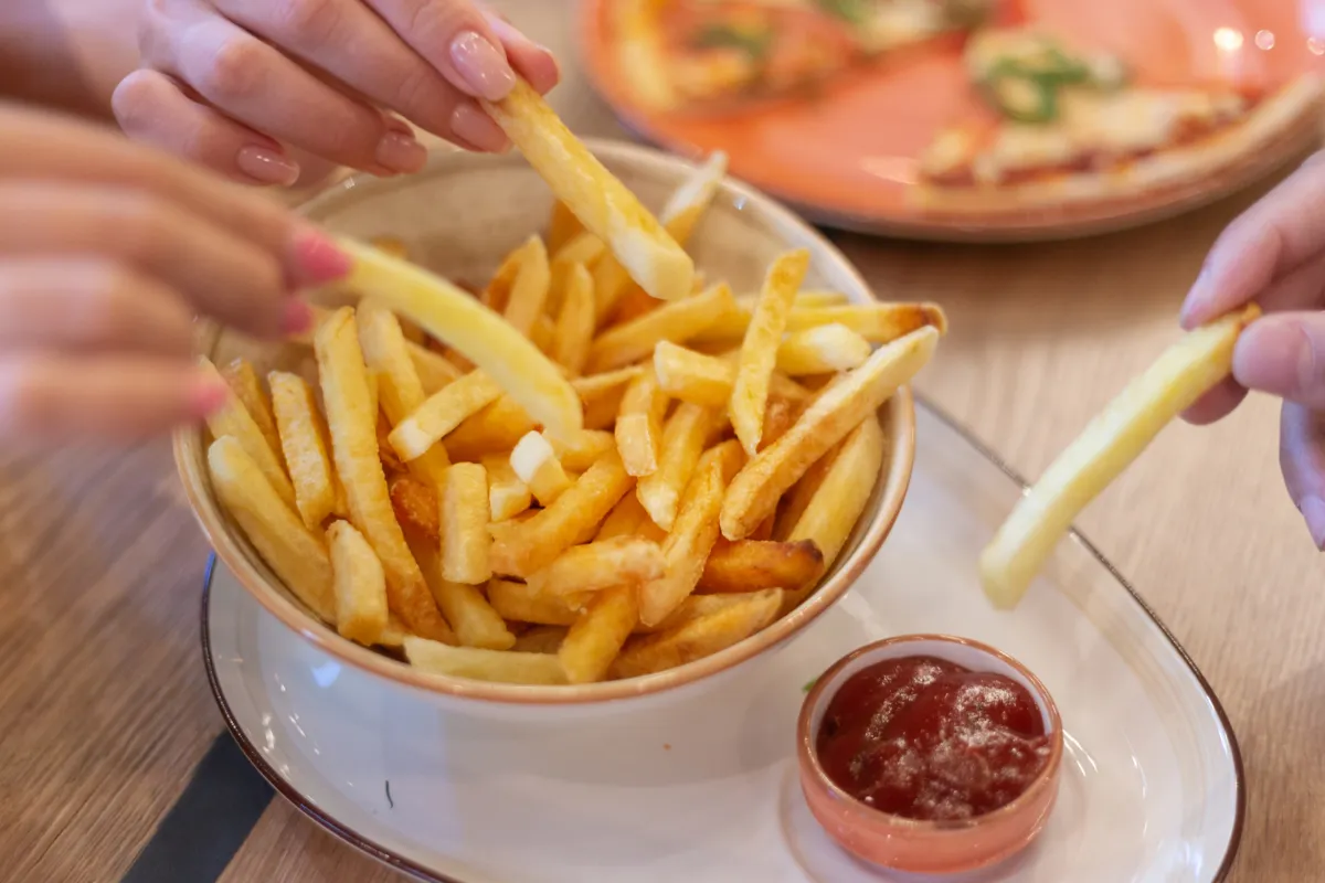 The tastiest fries, for any time at your place