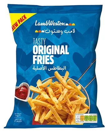 packaging tasty original fries lamb weston